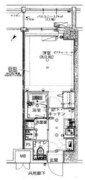 ハーモニーレジデンス新宿御苑 THE EAST 603 間取り図