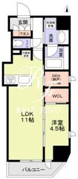 ジオエント中野 501 間取り図