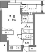 リビオレゾン本郷 806 間取り図