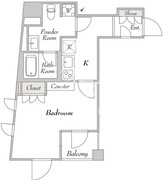 ミリアレジデンス日本橋人形町2 204 間取り図