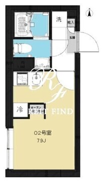 グリーンヴァリー 402 間取り図