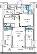 ロイヤルパークス赤羽ノース 352 間取り図