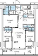 ロイヤルパークス赤羽ノース 353 間取り図