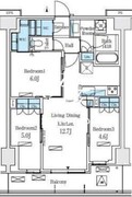 ロイヤルパークス赤羽ノース 553 間取り図