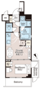 CREATIF三軒茶屋 109 間取り図