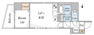 VELAOS HAKUSAN 502 間取り図
