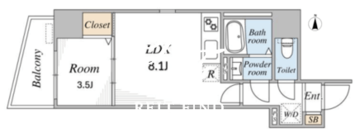 VELAOS HAKUSAN 702 間取り図