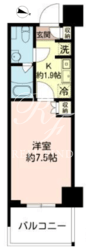 ＭＦＰＲコート木場公園 720 間取り図