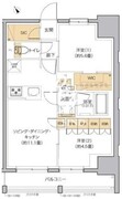 リビオメゾン田端 1003 間取り図