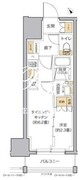 リビオメゾン田端 1002 間取り図