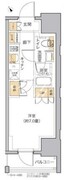 リビオメゾン田端 804 間取り図