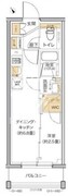 リビオメゾン田端 803 間取り図