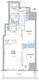 ルフォンプログレ北新宿 802 間取り図
