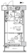 レアライズ赤羽イースト 202 間取り図