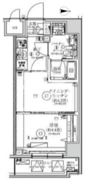 レアライズ赤羽イースト 204 間取り図