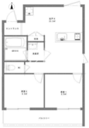 プレシャス千歳台 302 間取り図