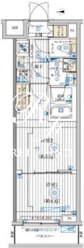 ガリシア高島平 503 間取り図