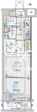 ガリシア高島平 404 間取り図