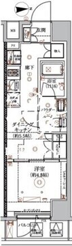アルコバレーノ蓮根2 506 間取り図
