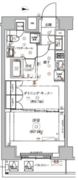 アルコバレーノ蓮根2 410 間取り図