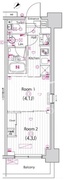 ガーラ雑色グランドステージ 201 間取り図