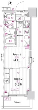 ガーラ雑色グランドステージ 201 間取り図