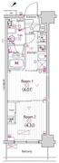 ガーラ雑色グランドステージ 203 間取り図
