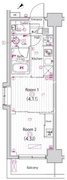 ガーラ雑色グランドステージ 209 間取り図