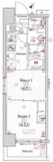 ガーラ雑色グランドステージ 220 間取り図