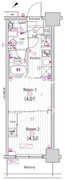 ガーラ雑色グランドステージ 403 間取り図