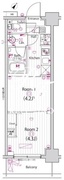 ガーラ雑色グランドステージ 519 間取り図