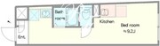 アサガヤカルム 302 間取り図