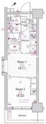 ガーラ雑色グランドステージ 609 間取り図