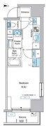 プレディアコート北千住 201 間取り図