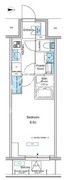 プレディアコート北千住 202 間取り図