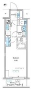 プレディアコート北千住 302 間取り図