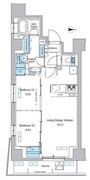 プレディアコート北千住 903 間取り図