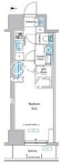 プレディアコート北千住 303 間取り図