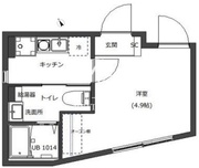 ディースタイル三ノ輪2 403 間取り図