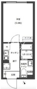 ディースタイル三ノ輪2 402 間取り図