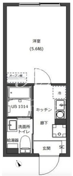 ディースタイル三ノ輪2 301 間取り図