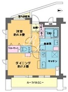 カスタリア目白 701 間取り図