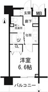 プライムアーバン錦糸公園 603 間取り図