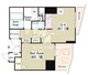 アルブル高輪 802 間取り図