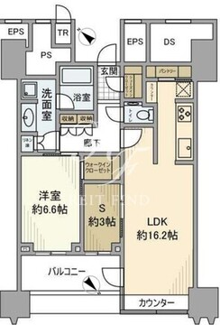 パークコート文京小石川ザタワー 1915 間取り図
