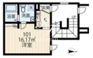 フィオーネ北赤羽 301 間取り図