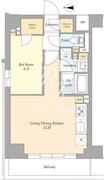 アイフラット杉並高井戸 301 間取り図