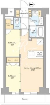 アイフラット杉並高井戸 311 間取り図