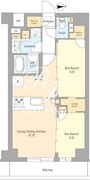 アイフラット杉並高井戸 609 間取り図