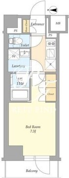アイフラット杉並高井戸 604 間取り図